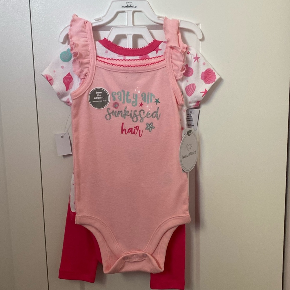 3pcs set Koalababy 6/9m